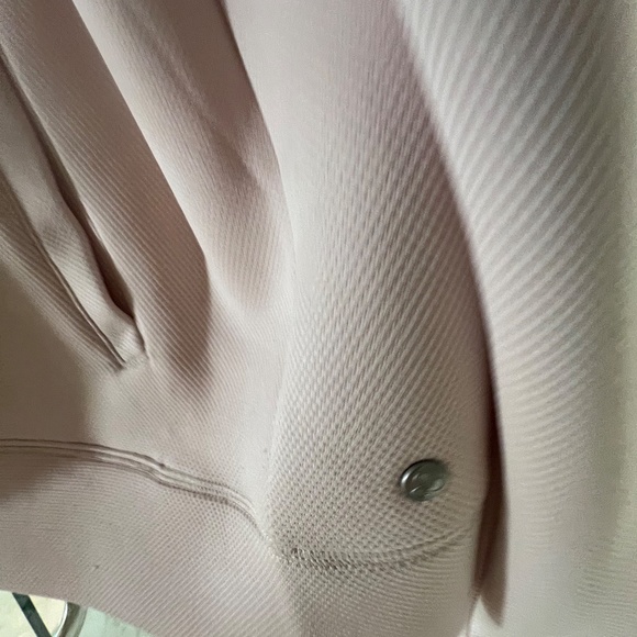 Zella Arise Luxe bomber jacket button up light pink - Picture 8 of 17